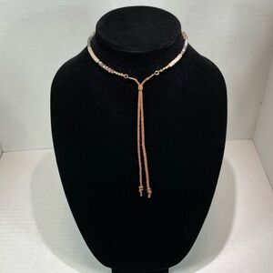 Bolo Tie Inspired Necklace